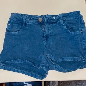 Blue denim shorts from Tillys